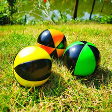 Load image into Gallery viewer, Juggling Balls for Beginners to Professionals Easy Juggling Set for Kids Durable and Soft PU Leather 3 Packs Juggling Balls 90g
