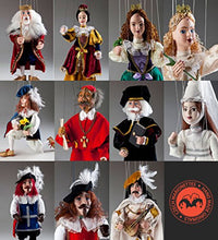 Load image into Gallery viewer, Royal Court Fairytale Marionettes  The Collection of Awesome Hand-Made and Fantastic Dressed String Puppets
