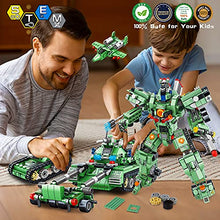 Load image into Gallery viewer, VATOS STEM Building Toys | 35 in 1 Robot Building Blocks for 6 Year Old Boys | 832PCS Building Bricks Construction Engineering Kits STEM Toys Best Gifts for Boys &amp; Girls Aged 6 7 8 9 10 11 12 Year Old
