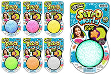 Load image into Gallery viewer, Glow in The Dark Educational Play Styrofoam (6 Packs Assorted) Stress Relief Toy, Sensory, Sensory Bin, Modeling Foam Beads Play Kit for Kids Magic Clay Art Crafts Never Dries Preschool Toys 1328-6s

