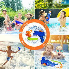 Load image into Gallery viewer, Water Gun for Kids, 1000CC Squirt Gun for Kids, 2 Pack Water Guns for Kids, Water Blasters Squirt Guns for Kids, Water Squirt Guns for Adults, Watergun for Swimming Pool Beach Sand Play Gifts
