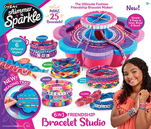 Cra-Z-Art Shimmer & Sparkle Ultimate Friendship Bracelet Maker