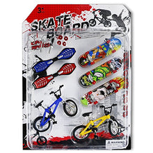 Load image into Gallery viewer, TKOnline Party Favors Educational Finger Toy Mini Finger Sports Skateboards/Bikes/Swing Board with Endoluminal Metallic Stents(Send Components and Parts) Skateboards,Finger Skateboard,Finger Board
