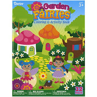 Darice 100D2495 Garden Fairies Coloring Book
