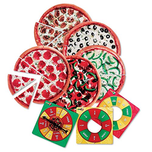 Learning Resources Pizza Fraction Fun Jr. Game