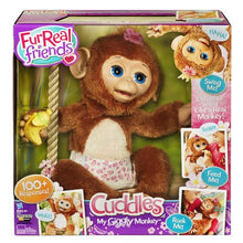Load image into Gallery viewer, FurReal Friends Cuddles My Giggly Monkey Pet
