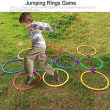 Load image into Gallery viewer, Tbest 5Pcs Jumping Rings, Kids Jump Rings Game Children Jumping Game Playing Activity for Children Children&#39;s Outdoor Entertainment Supplies
