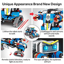 Load image into Gallery viewer, 2022 New-2-in-1-STEM Remote Control Robot Building Kit for Kids (796 Pieces) - RC Toy Building Sets Robot or Cars, Robotics Toys for Boys Age 8 9 10 11 12+ Year Old, Gift for Birthday Christmas Etc
