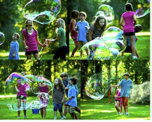 Load image into Gallery viewer, BUBBLETHING Giant Big Bubble Mix Refills All Bubble Wands. Makes 5.4 Gallons (690 oz.) Liquid Bubble Solution. Bubbles Biggest by Far (See Videos).
