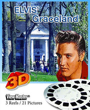 Load image into Gallery viewer, ViewMaster - Elvis Presley&#39;s GRACELAND - 3 Reels on Card- NEW
