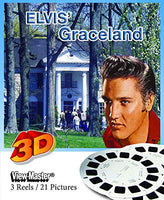 ViewMaster - Elvis Presley's GRACELAND - 3 Reels on Card- NEW