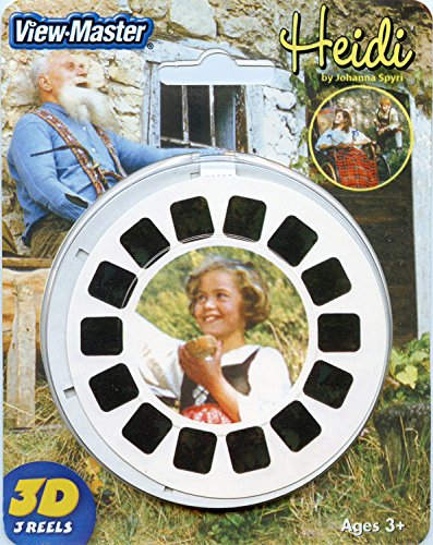 Heidi - The Movie - Classic ViewMaster 3-Reel Set on Card - 21- 3D Images - New