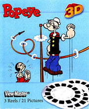 Load image into Gallery viewer, Popeye View-Master 3 Reel Set - 21 3d Images
